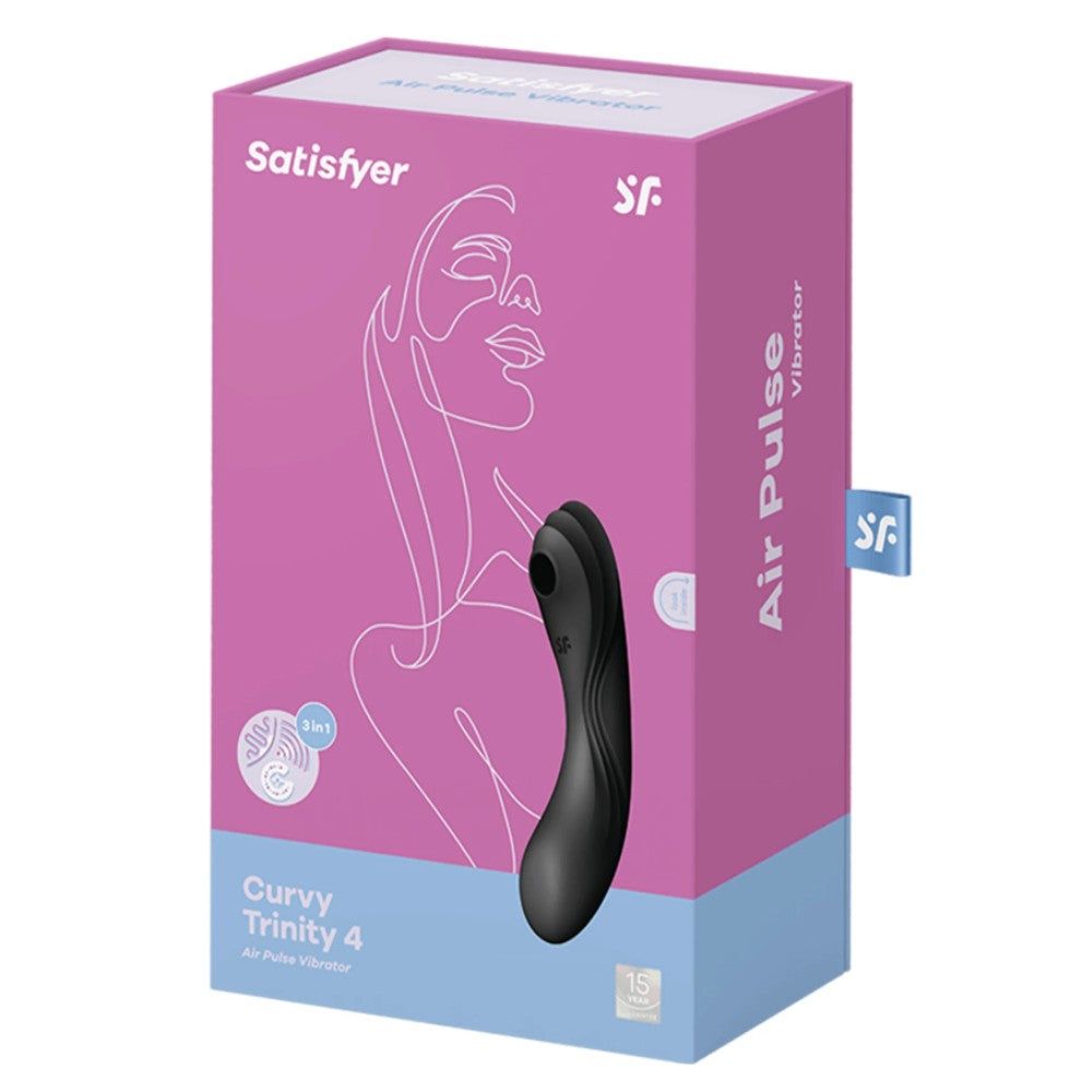 Satisfyer Curvy Trinity 4 Air Pulse Emiş Vibrator