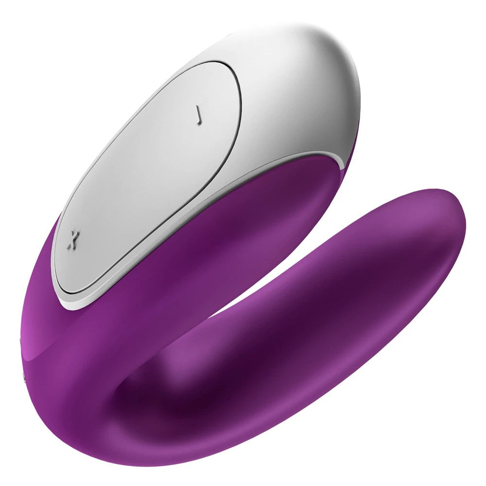 Satisfyer Double Fun Telefon Kontrollü Partner Vibrator Purple