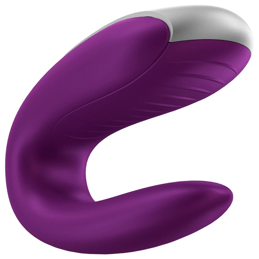 Satisfyer Double Fun Telefon Kontrollü Partner Vibrator Purple