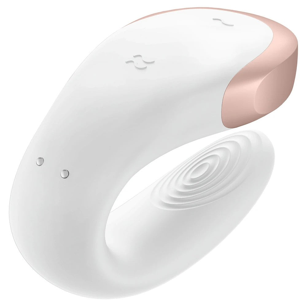 Satisfyer Double Love Telefon Kontrollü Partner Vibratör White