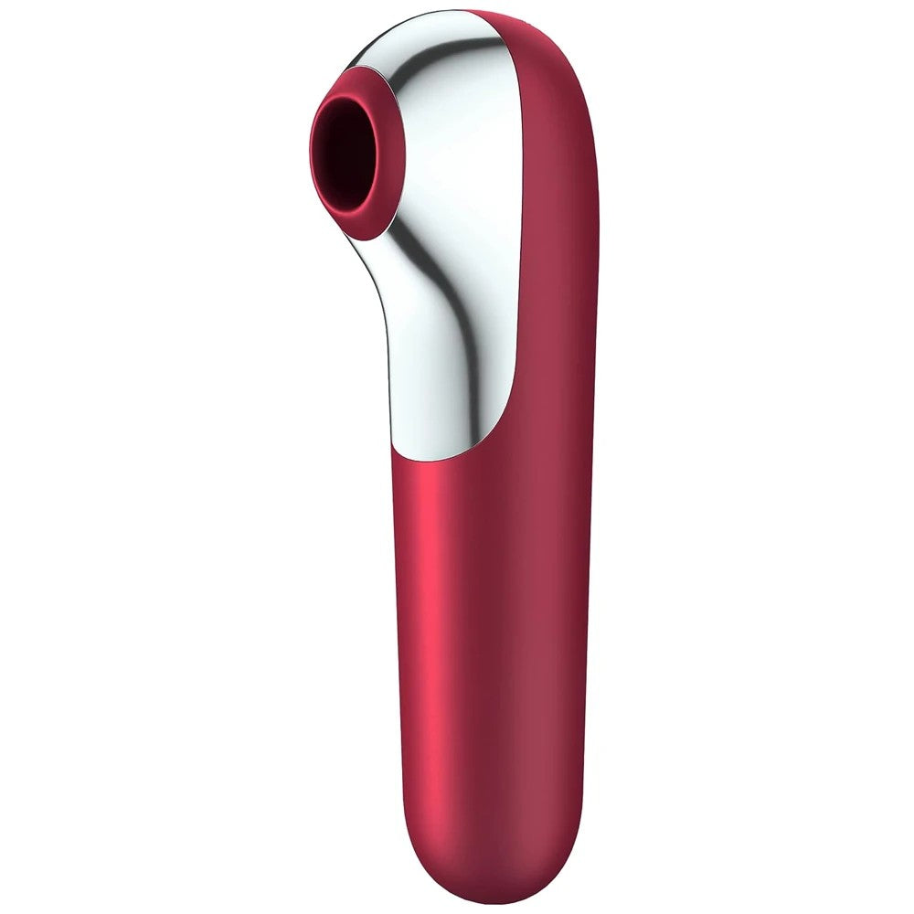 Satisfyer Dual Love Telefon Kontrollü Emiş Güçlü Vibratör Red