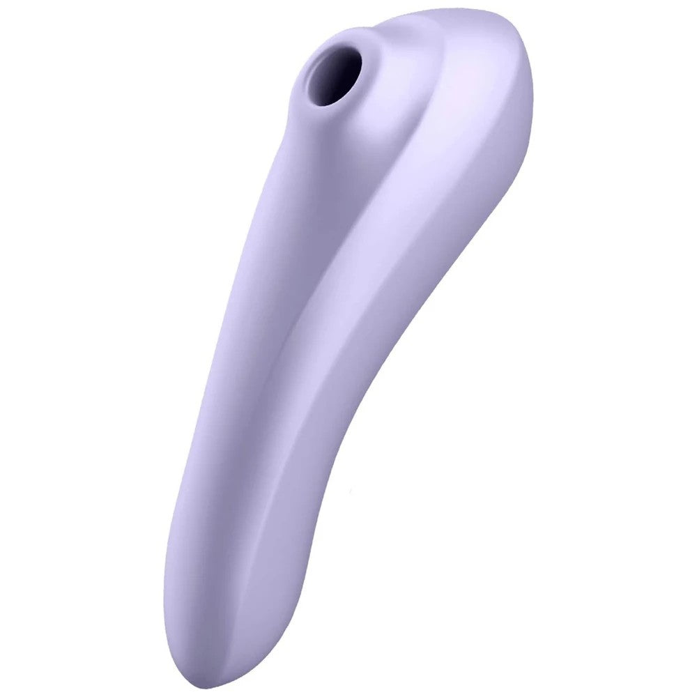 Satisfyer Dual Pleasure Telefon Kontrollü Emiş Güçlü Vibratör Lilac