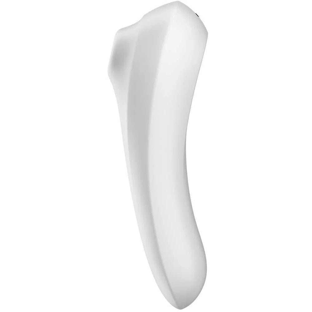 Satisfyer Dual Pleasure Telefon Kontrollü Emiş Güçlü Vibratör White