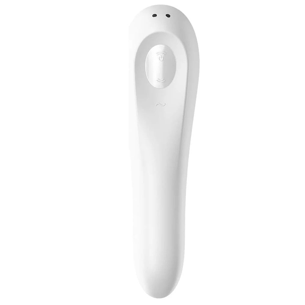 Satisfyer Dual Pleasure Telefon Kontrollü Emiş Güçlü Vibratör White