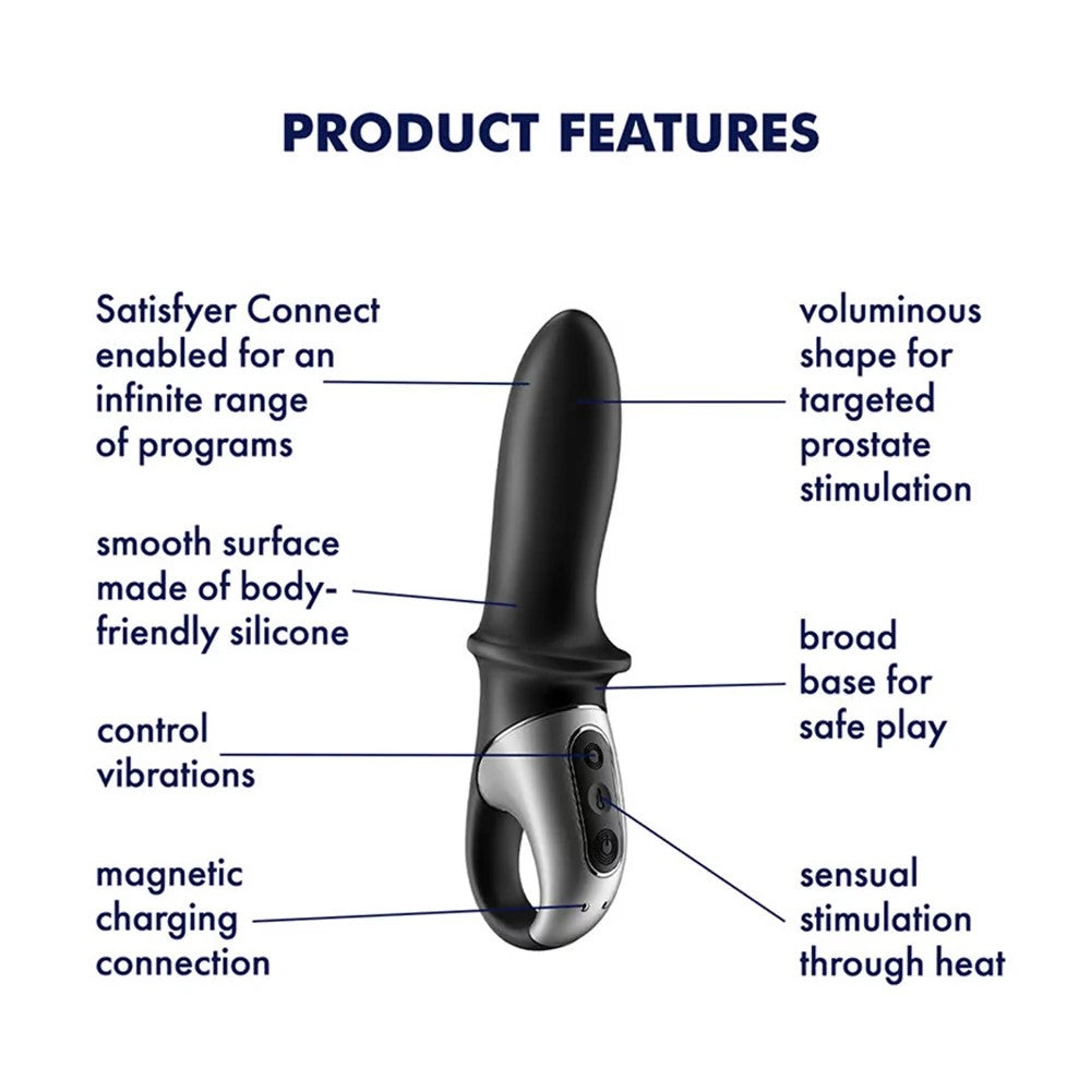 Satisfyer Hot Passion Telefon Kontrol Anal Vibratör