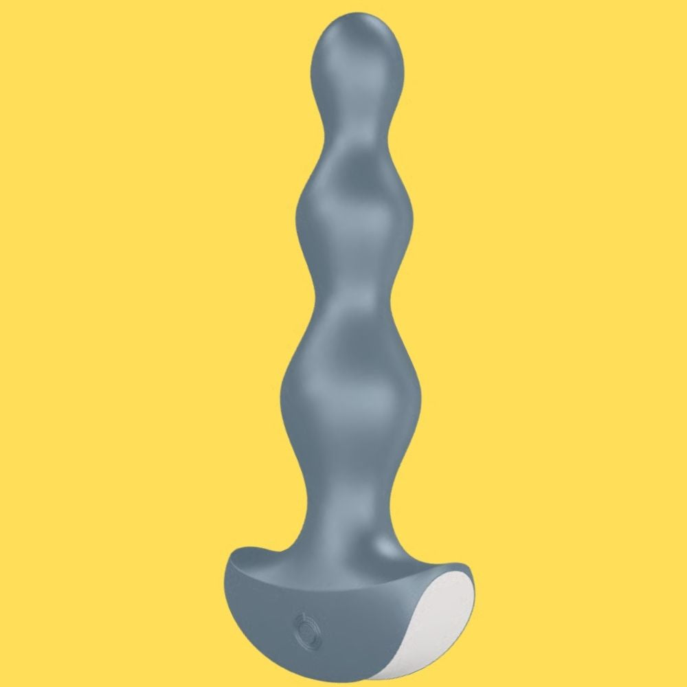 Satisfyer Lolli Plug 2 Boğumlu Anal Vibratör İce Blue