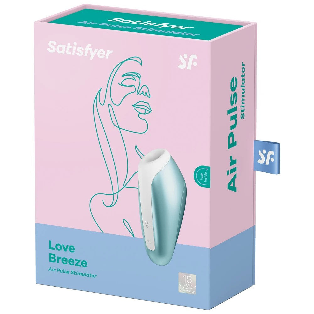 Satisfyer Love Breeze Air Pluse Emiş Güçlü Klitoral Vibrator İce Blue