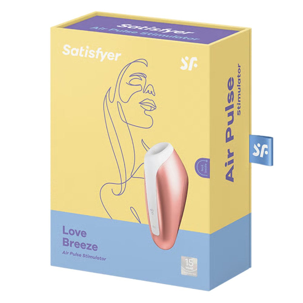 Satisfyer Love Breeze Air Pluse Emiş Güçlü Klitoral Vibrator Orange