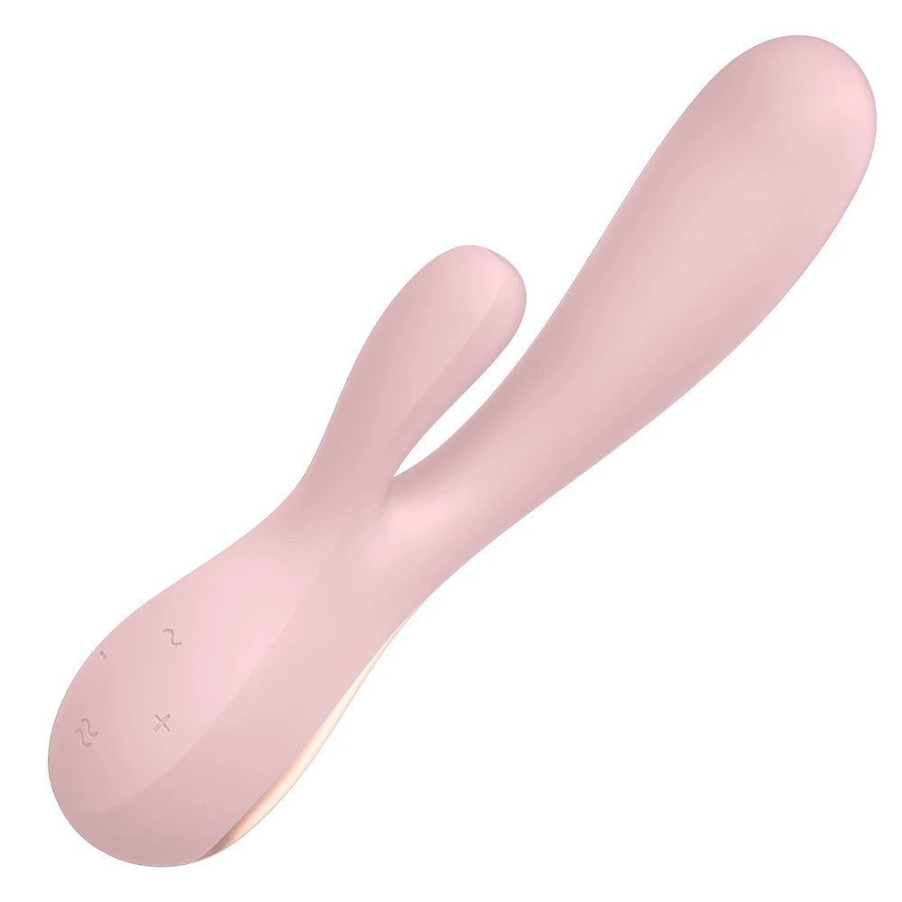 Satisfyer Mono Flex Telefon Kontrollü Tavşan Vibratör Pink