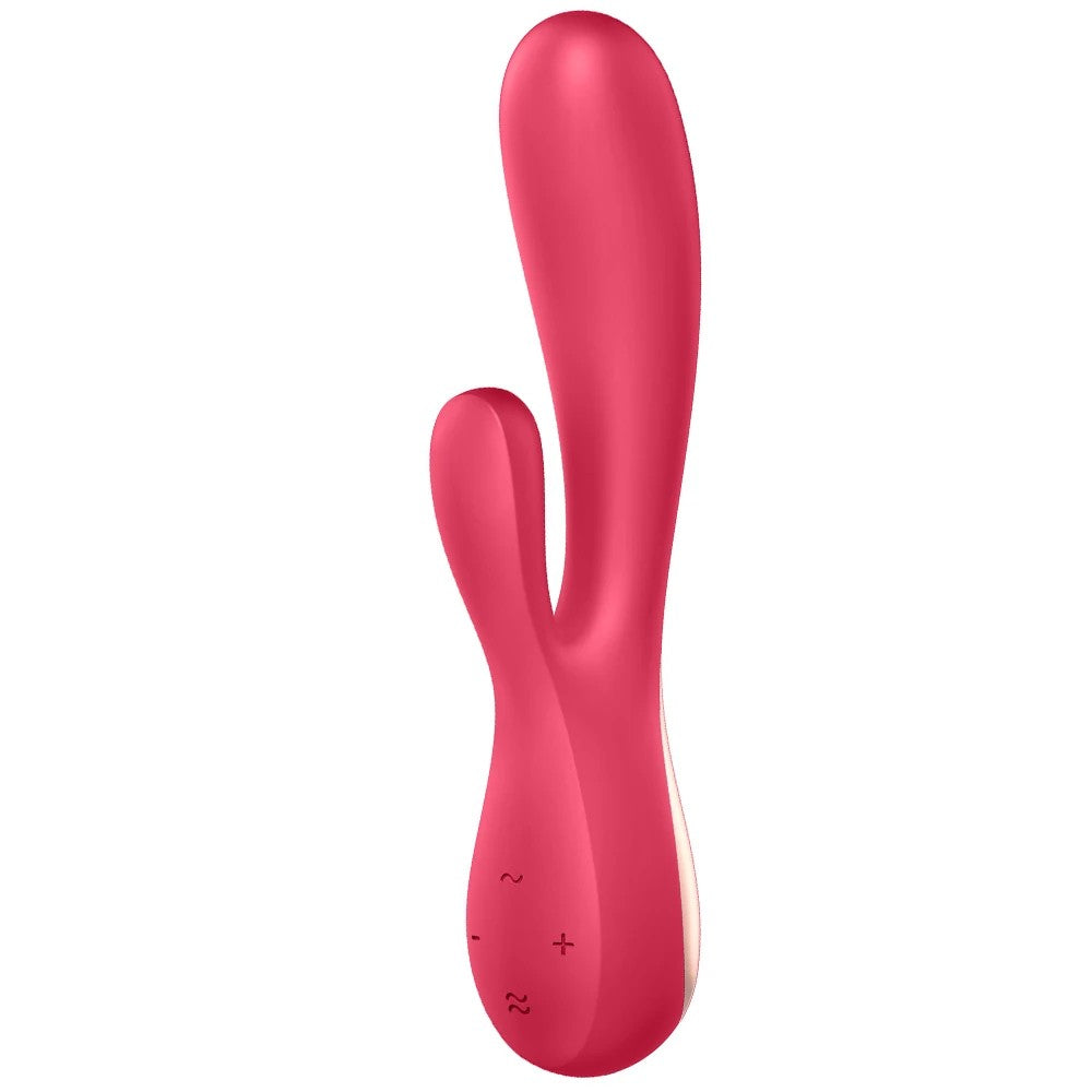 Satisfyer Mono Flex Telefon Kontrollü Tavşan Vibratör Red
