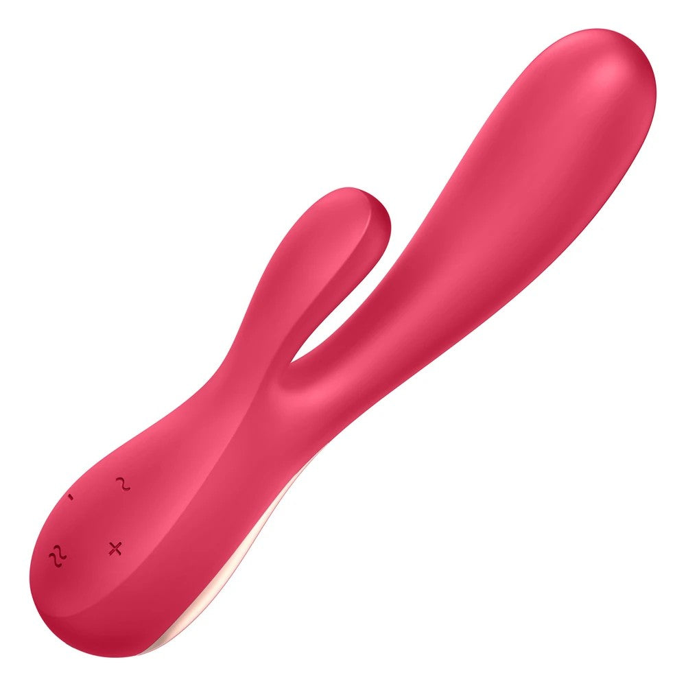 Satisfyer Mono Flex Telefon Kontrollü Tavşan Vibratör Red