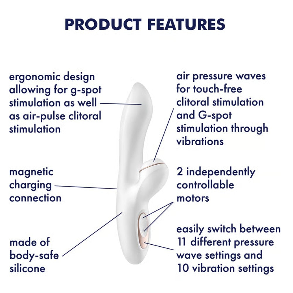 Satisfyer Pro+ G-Spot Emiş Güçlü Rabbit Vibratör