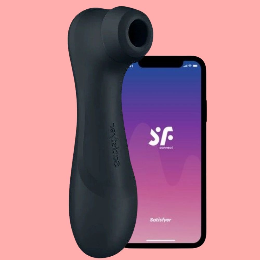 Satisfyer Pro 2 Generation 3 Pressure Wave Telefon Kontrollü Emiş Vibratör Black