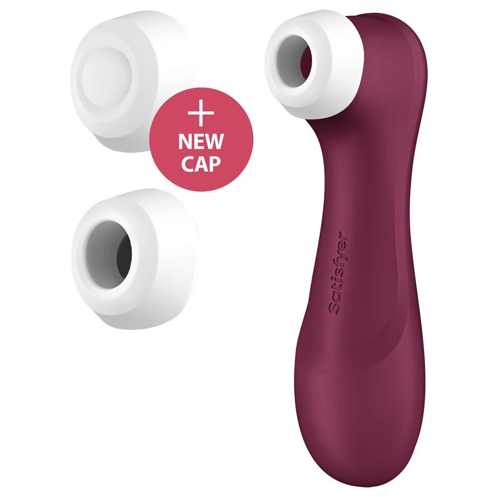 Satisfyer Pro 2 Generation 3 Pressure Wave Telefon Kontrollü Emiş Vibratör Bordeaux
