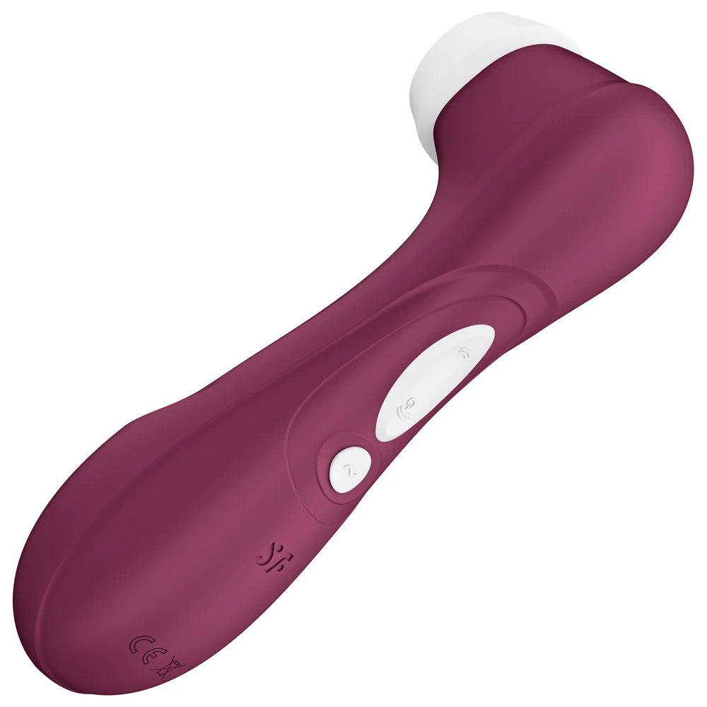 Satisfyer Pro 2 Generation 3 Pressure Wave Telefon Kontrollü Emiş Vibratör Bordeaux