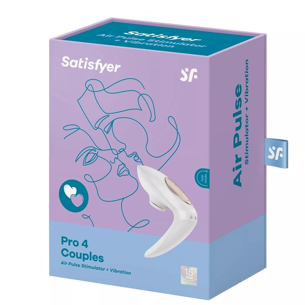 Satisfyer Pro 4 Couples G-Spot Emiş Güçlü Vibratör