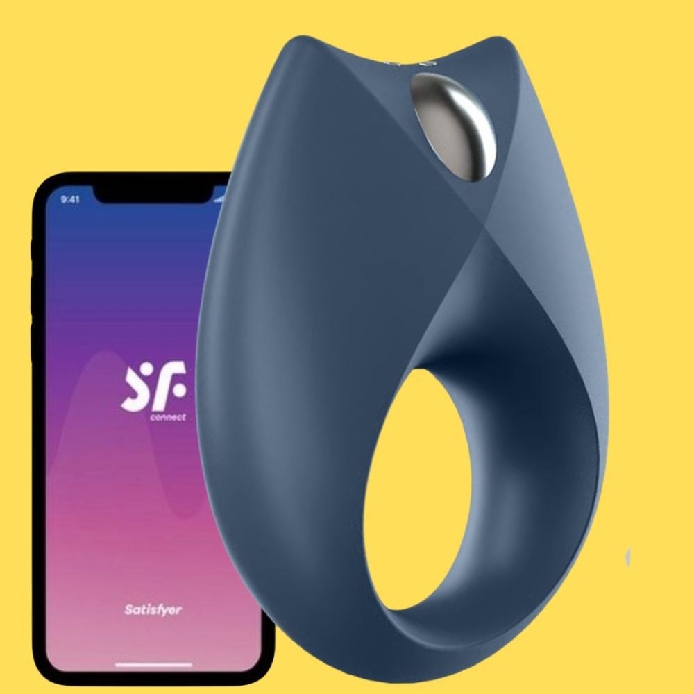 Satisfyer Royal One Ring App-Controlled Telefon Kontrollü Penis Halkası