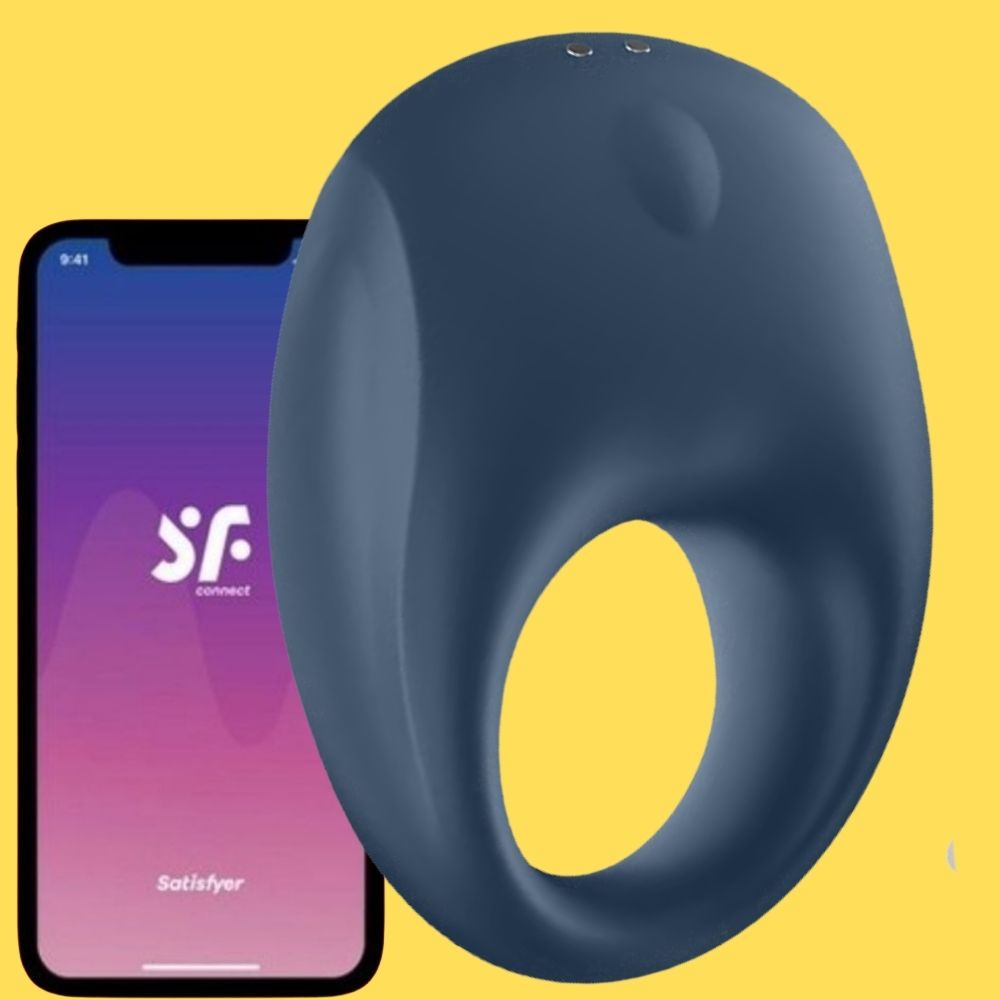 Satisfyer Strong One Ring App-Controlled Telefon Kontrollü Penis Halkası