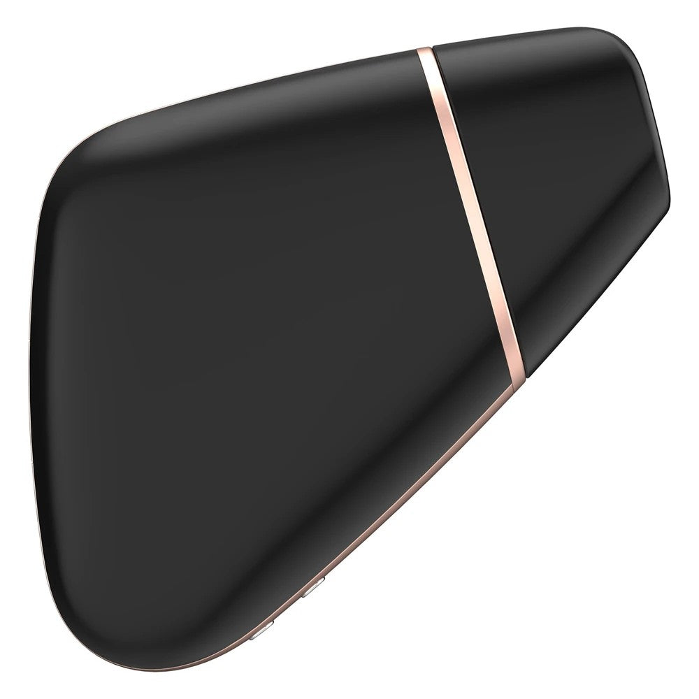 Satisfyer Love Triangle Telefon Kontrollü Emiş Güçlü Vibratör Black