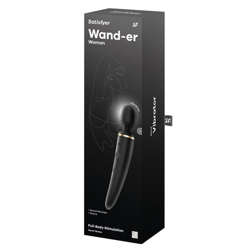 Satisfyer Wand-Er Woman 50 Mod Masaj Wand Vibrator Black