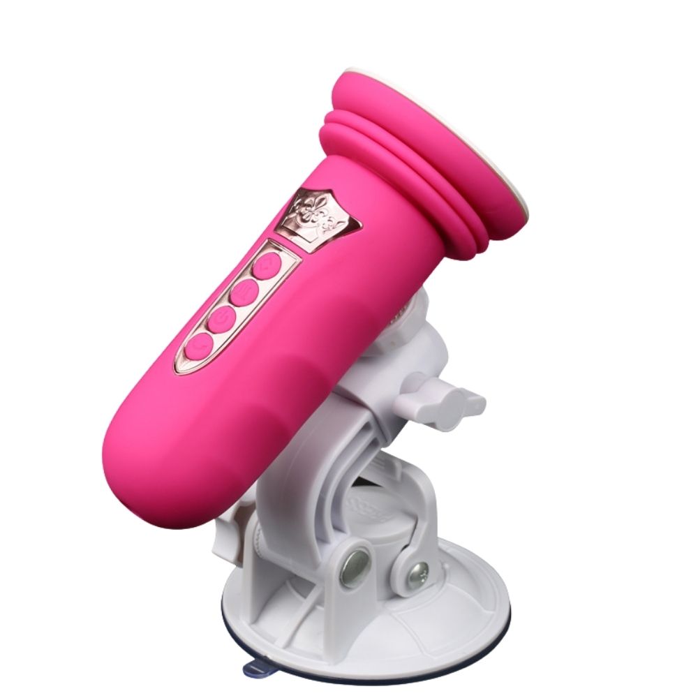 Automatic Thrusting Sex Machine Realistik Dildo Uyumlu Seks Makinesi Pink