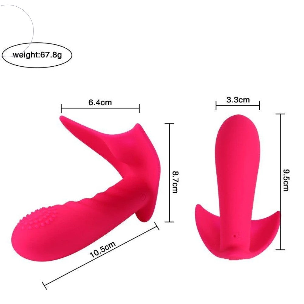 Shequ Fulicon 10 Mod Uzaktan Kumandalı Külot İçi Giyilebilir Vibratör SQ-V10027