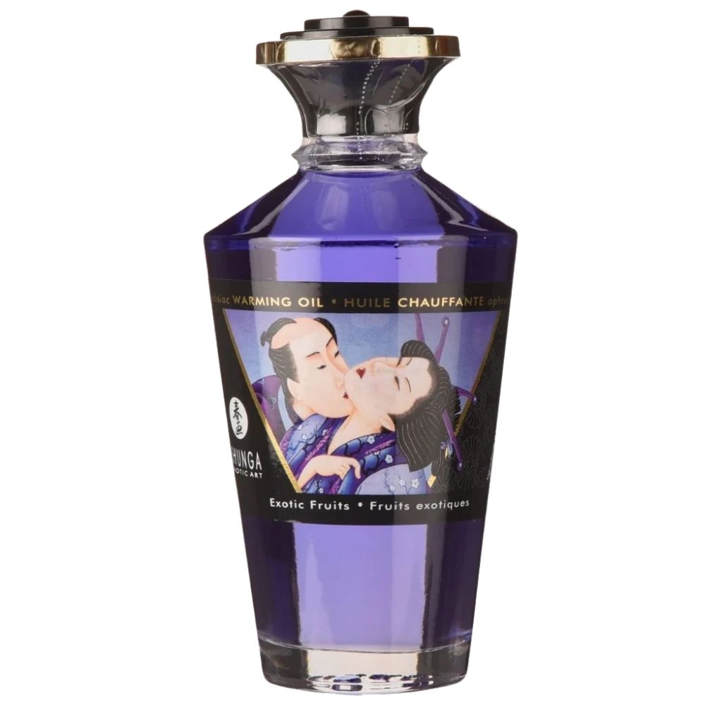 Shunga Aphrodisiac Warming Oil Exotic Fruits Istımalı Masaj Yağı 100 ml