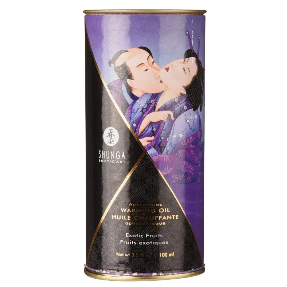 Shunga Aphrodisiac Warming Oil Exotic Fruits Istımalı Masaj Yağı 100 ml