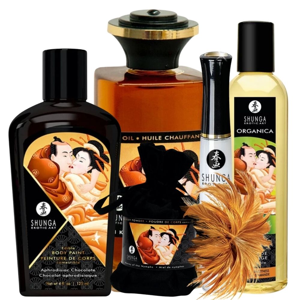 Shunga Sweet Kisses Collectıon Çiftlere Özel Aromalı Set