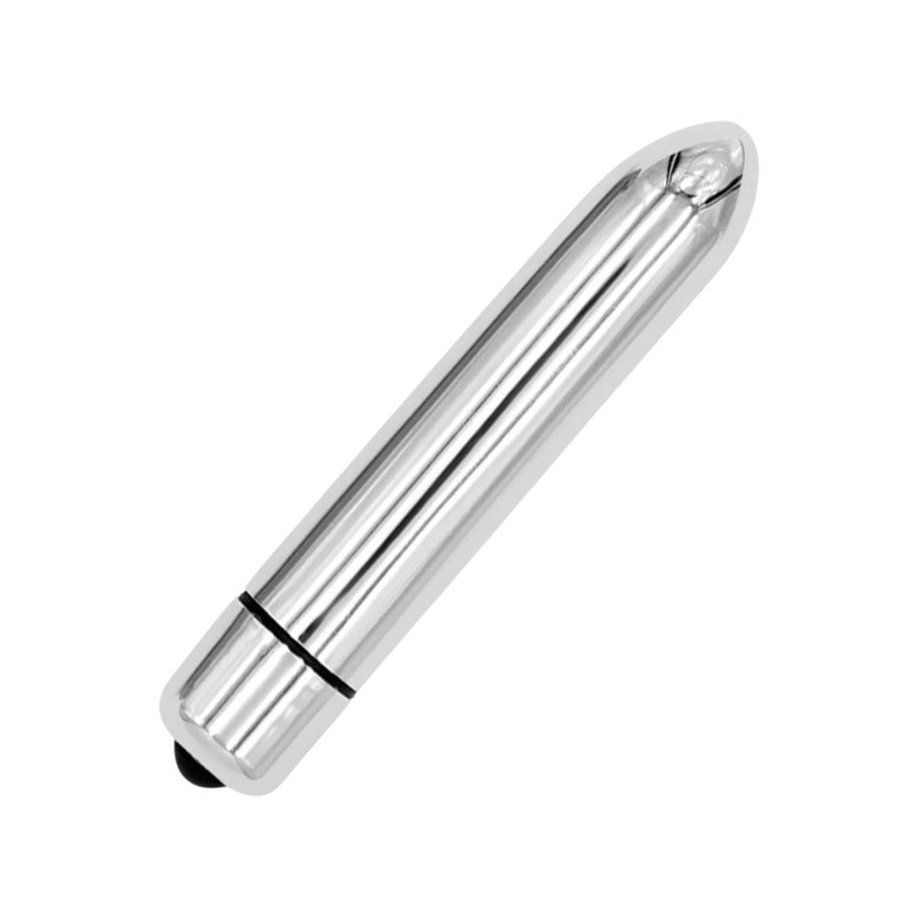 Mini Bullet Kurşun Vibrator Silver