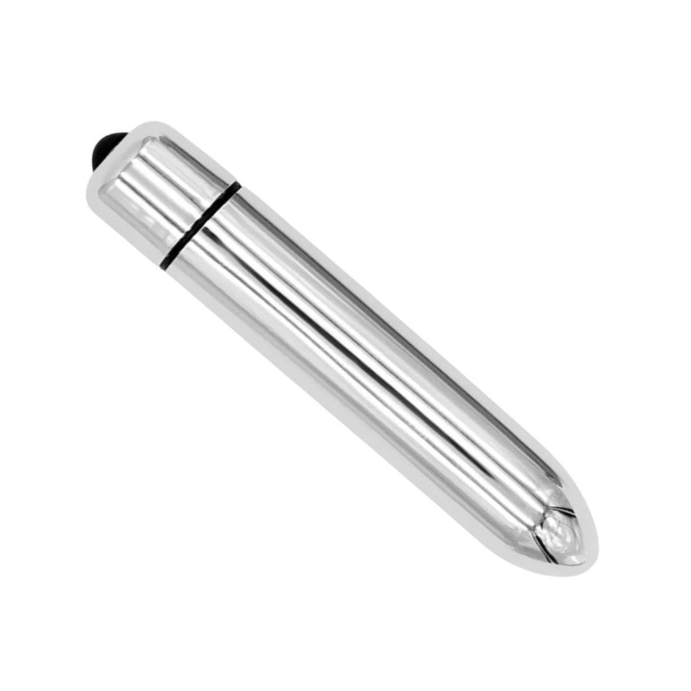 Mini Bullet Kurşun Vibrator Silver