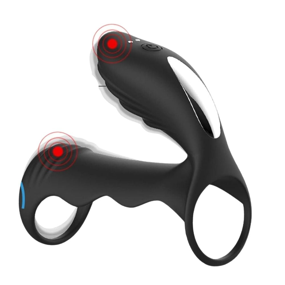 Cockring Clitoral Stimulation Penis Kafesi Siyah