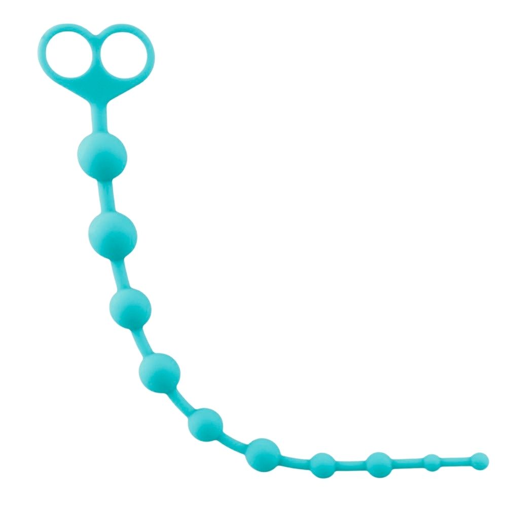 Anal Fantasy These Perfect Yumuşak Silikon Alıştırıcı Anal Boncuk Blue