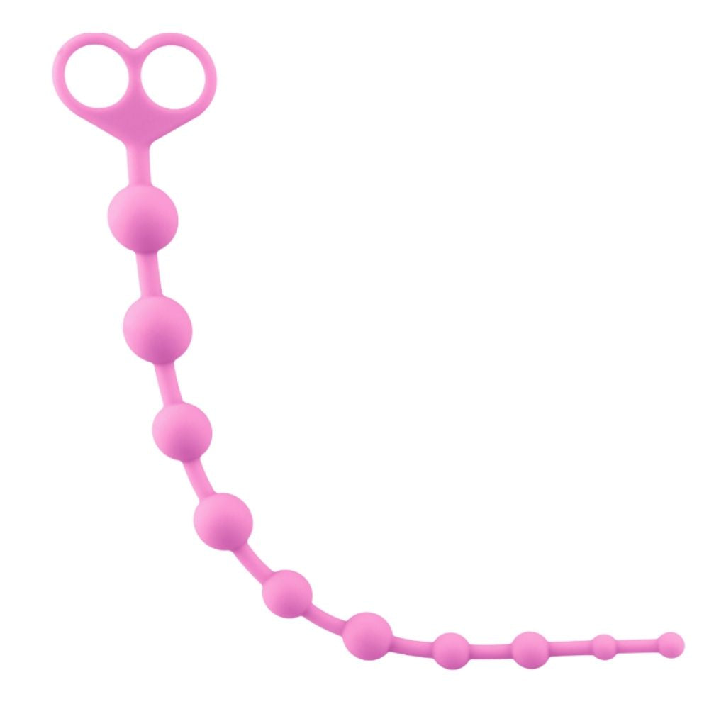 Anal Fantasy These Perfect Yumuşak Silikon Alıştırıcı Anal Boncuk Pink