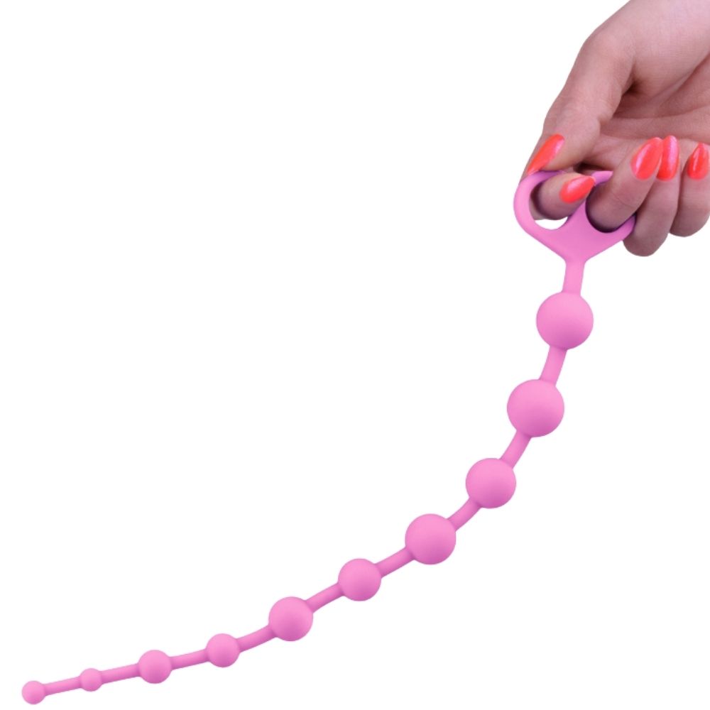 Anal Fantasy These Perfect Yumuşak Silikon Alıştırıcı Anal Boncuk Pink