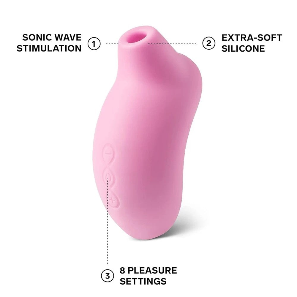 Lelo Sona Cruise Sonic Clitoral Massager Emiş Güçlü Vibrator Pink