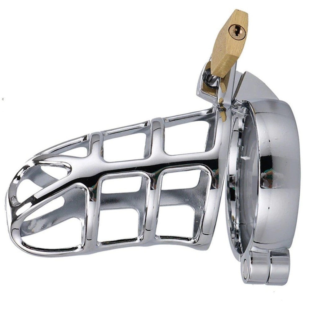 Master Male Chastity Metal Spider Cock Cage Penis Kilidi 50 mm