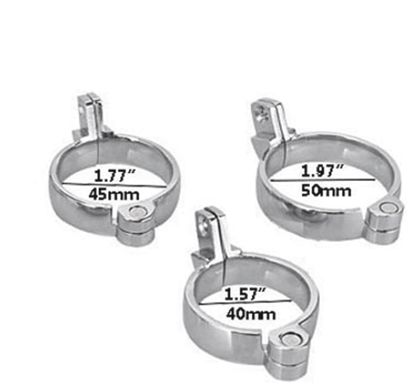 Master Male Chastity Metal Spider Cock Cage Penis Kilidi 50 mm