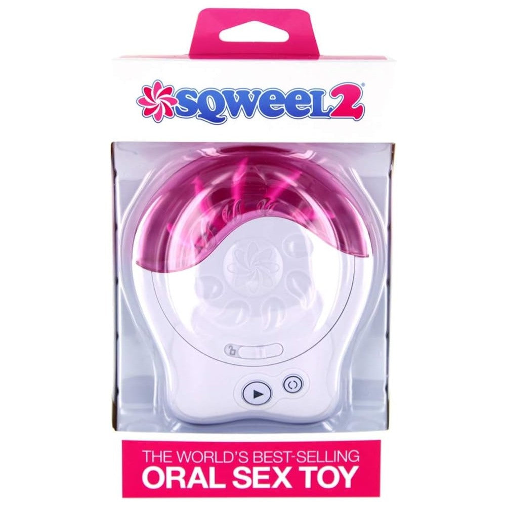 Sqweel 2 White Dil Vibratör