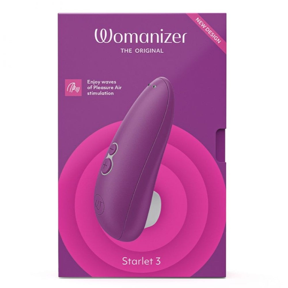 Womanizer Starlet 3 Air Pulse Stimulator Klitoris Emiş Vibratör Violet