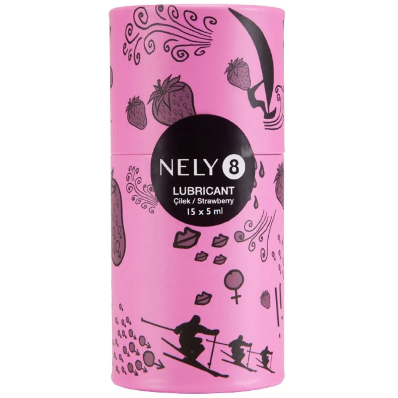 Nely Lubricant Gel Strawberry Kayganlaştırıcı Jel 15x5 ml