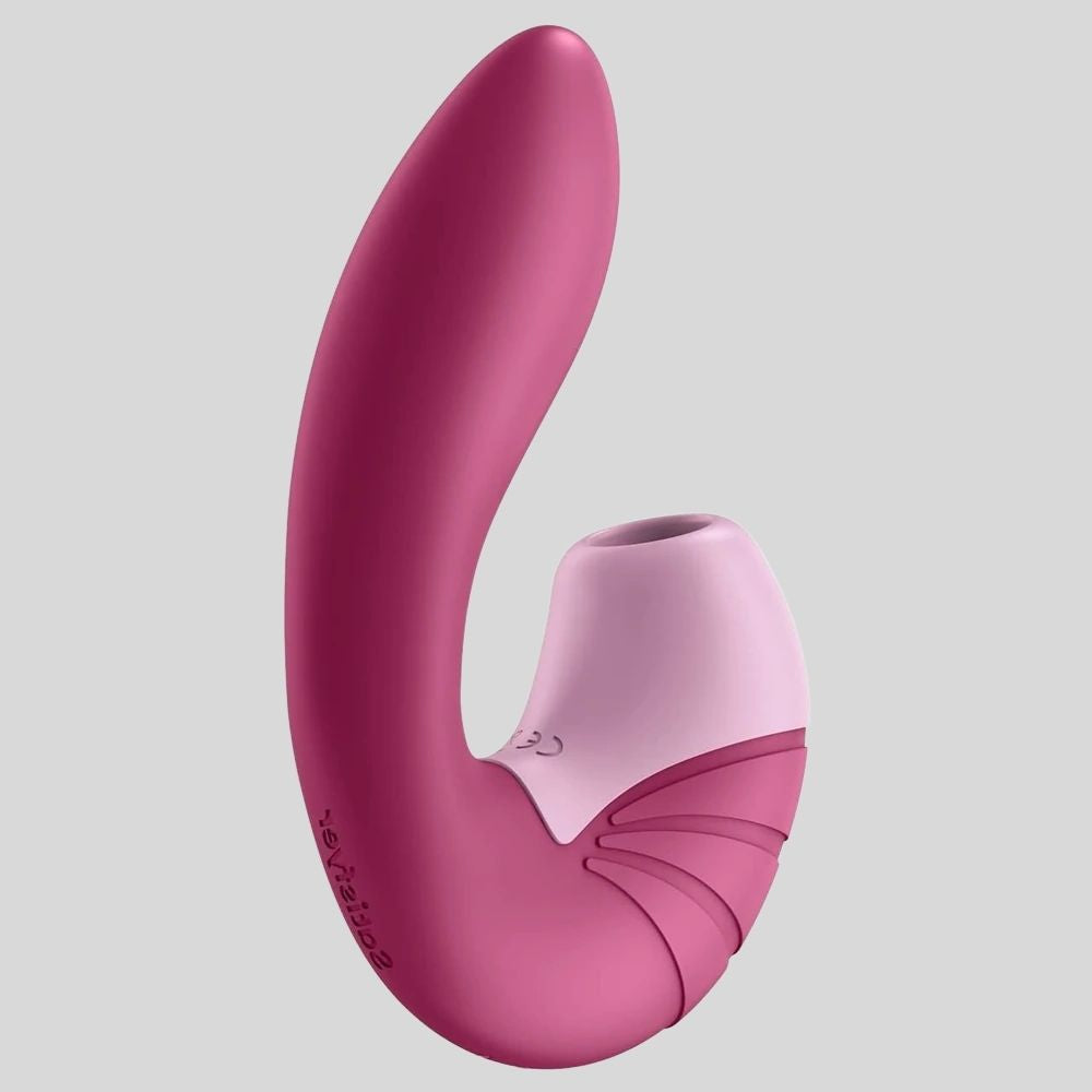 Satisfyer Supernova Insertable Double Emiş Güçlü Vibrator Bordeaux