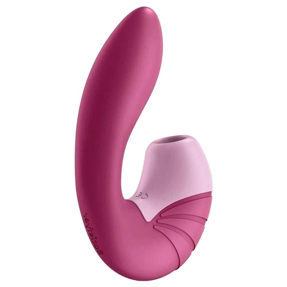Satisfyer Supernova Insertable Double Emiş Güçlü Vibrator Bordeaux