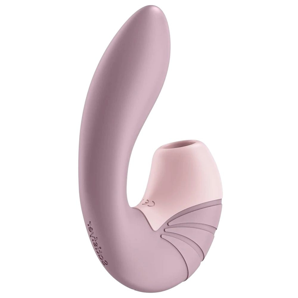 Satisfyer Supernova Insertable Double Emiş Güçlü Vibrator Old Rose