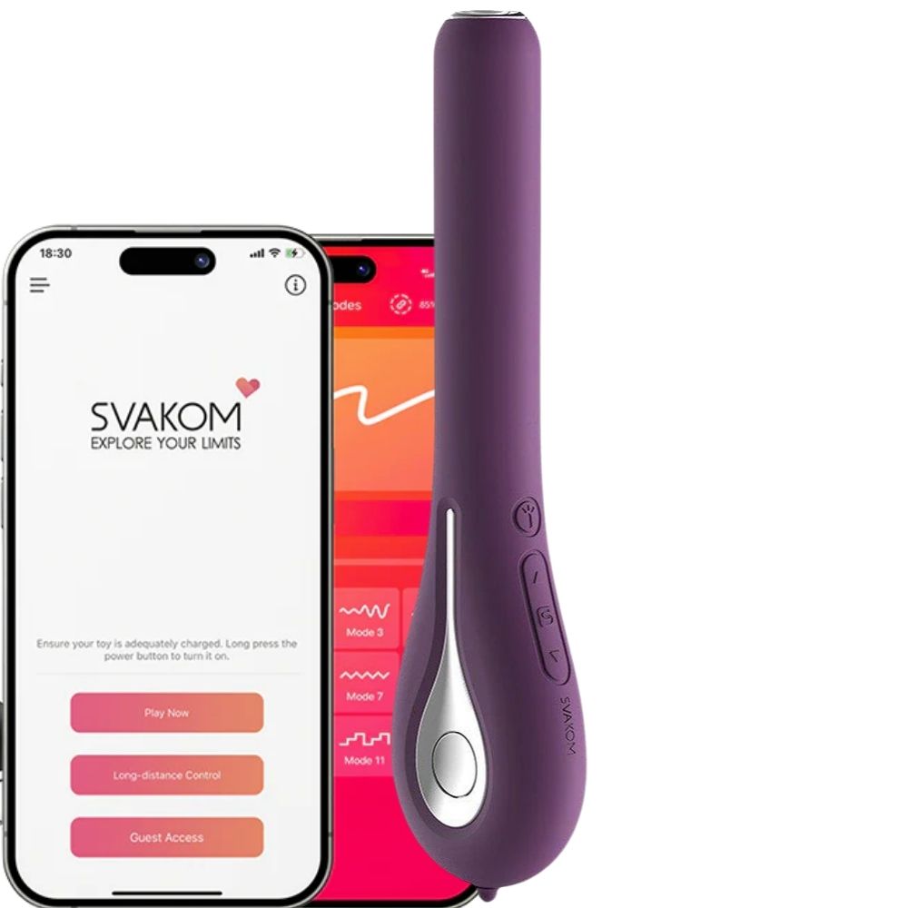Svakom Siime Eye Akıllı Telefon Uyumlu Kameralı G Spot ve Klitoris Uyarıcı Vibrator
