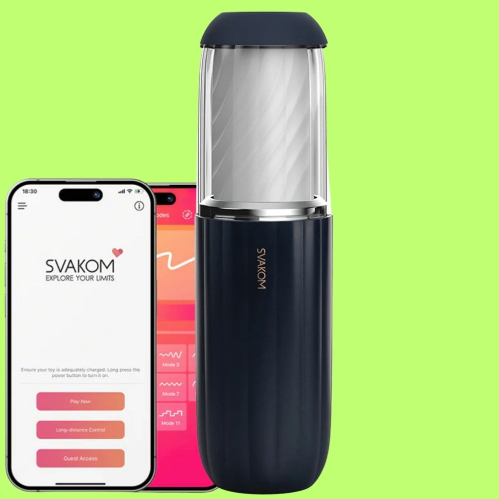 Svakom Alex Neo 2 Interactive Thrusting Sex Simulator Masturbator