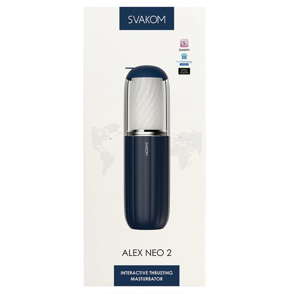 Svakom Alex Neo 2 Interactive Thrusting Sex Simulator Masturbator
