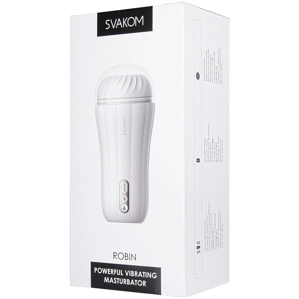 Svakom Robin Vibrating Stroking Masturbator