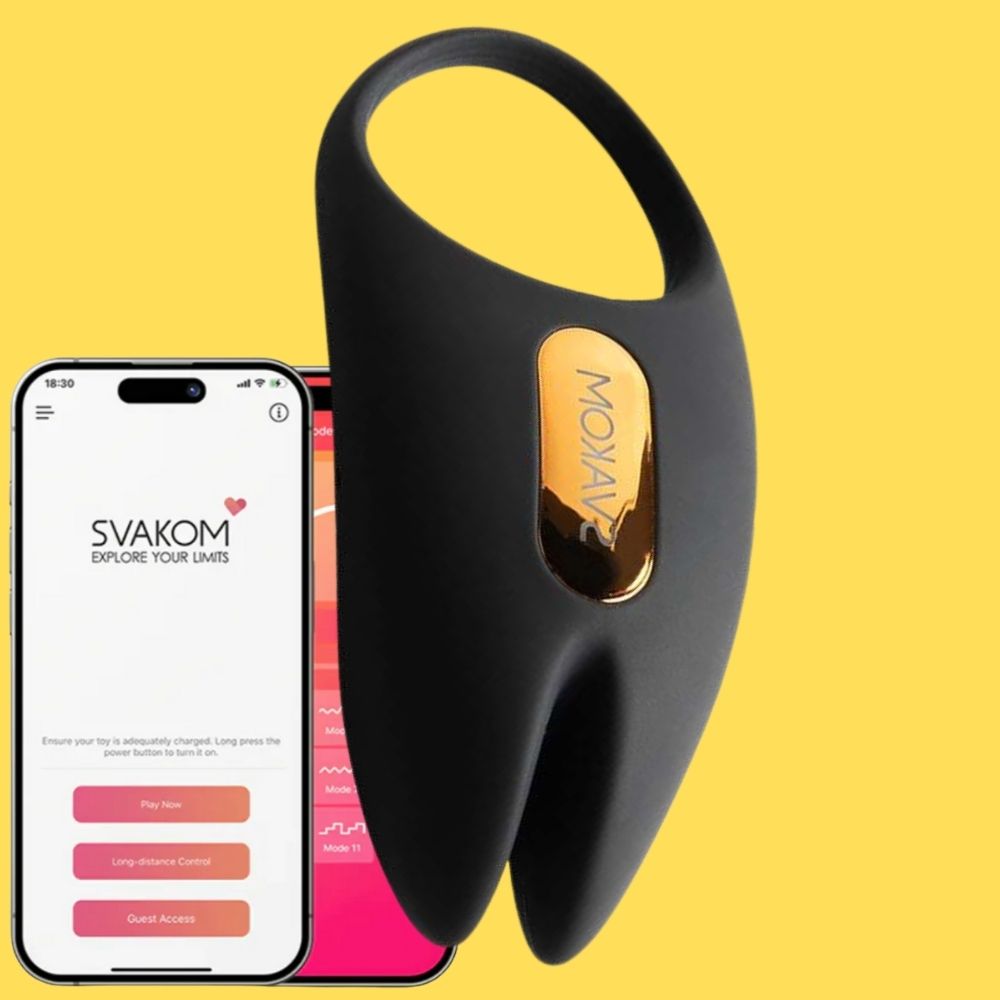 Svakom Winni 2 Telefon Kontrollü ve Uzaktan Kumandalı Penis Halkası