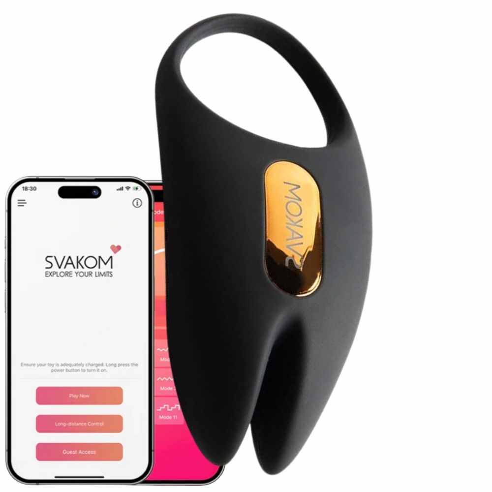 Svakom Winni 2 Telefon Kontrollü ve Uzaktan Kumandalı Penis Halkası